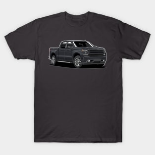 Silverado Truck 1500 (Black) T-Shirt